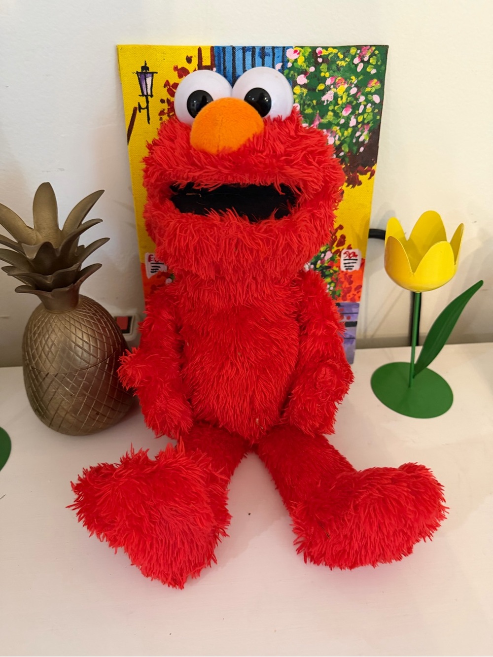 Hug Me Elmo Toy Doll -Sings in English and Spanish